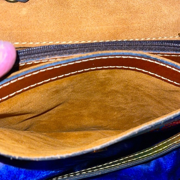 PATRICIA NASH colorful leather crossbody. EUC - Picture 6 of 17